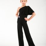 Girls Crepe Cape Leotard 2