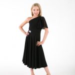 Girls Pleated Cape Leotard