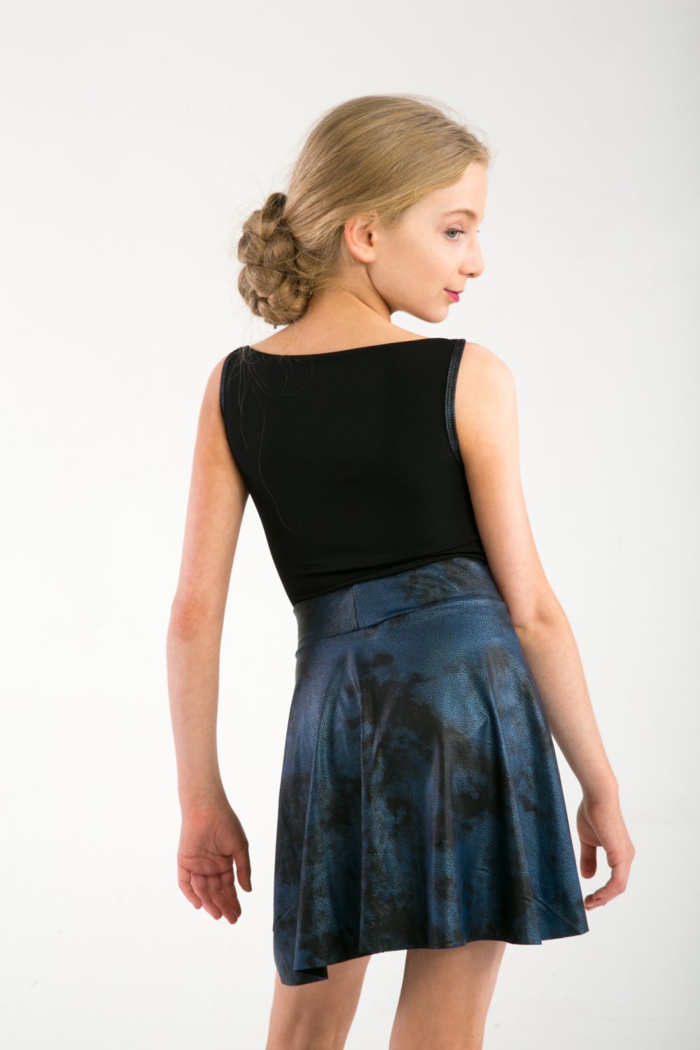 Latin Short Wrap Skirt