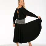 Leopard Basque Skirt